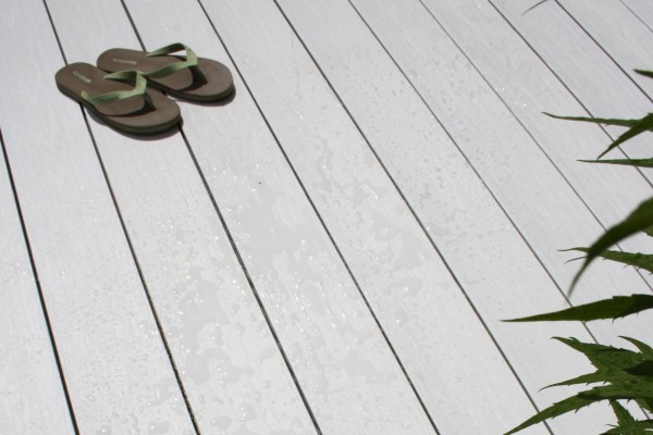 Террасная доска из ДПК Terrapol Практик моноколор Жемчуг (под заказ) купить в Туране