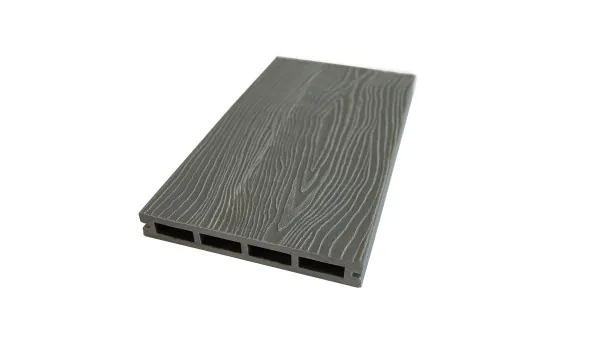 Террасная доская ДПК NanoWood Nature 3D (20мм) пустотелая Серый купить в Туране