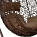 Кресло Подвесное из искусственного ротанга AFM-168A-L Brown купить в Туране