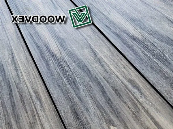 Террасная доска из ДПК WOODVEX Select Бело-серый купить в Туране
