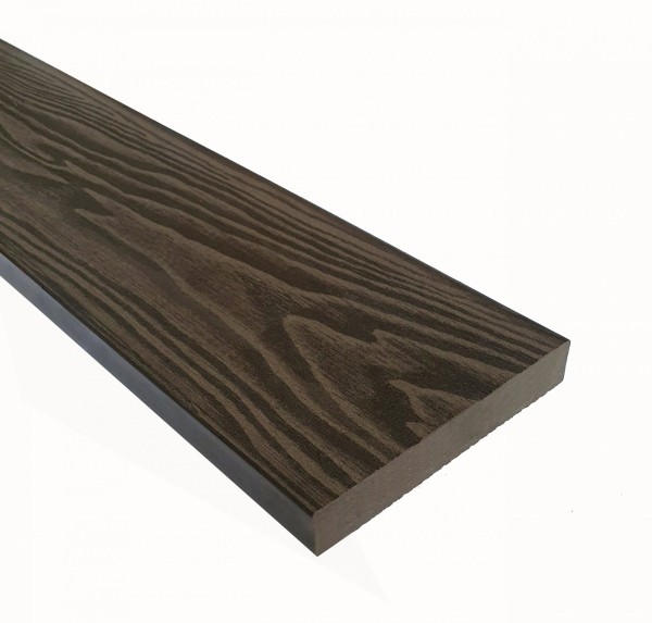 Террасная доска из ДПК Terrapol Смарт 3D Полнотелая без паза Тик Киото купить в Туране