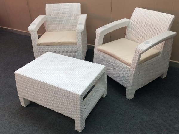 Комплект Yalta Balcony Set белый купить в Туране