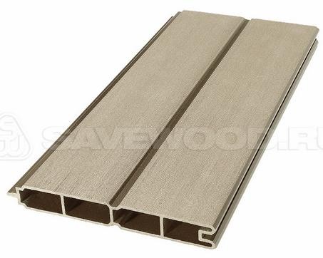 Заборный профиль из ДПК Savewood SW Agger матовый тик купить в Туране