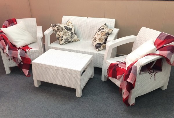 Комплект Yalta Terrace Set белый купить в Туране