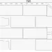 Фасадная панель FineBer Блок, Молочно-белый купить в Туране