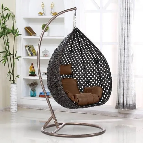 Кресло Подвесное из искусственного ротанга AFM-250B-L Brown купить в Туране