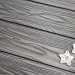 Террасная доска из ДПК Terrapol Смарт 3D Полнотелая без паза Черное дерево купить в Туране