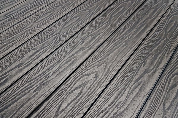 Террасная доска из ДПК Terrapol Смарт 3D Полнотелая без паза Черное дерево купить в Туране