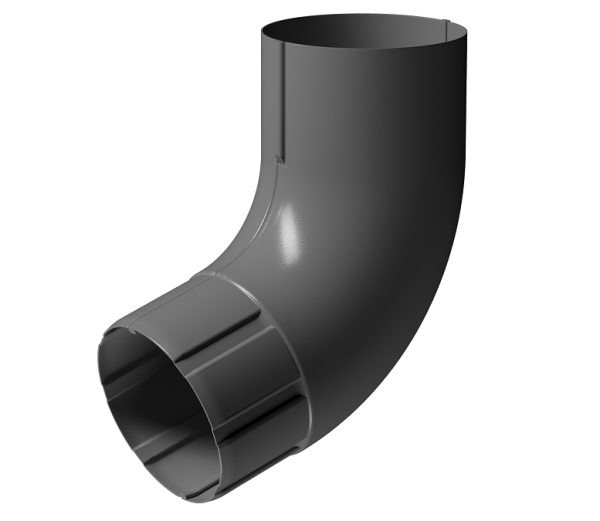 Колено 72° D90 Döcke STAL PREMIUM Графит, (RAL 7024) купить в Туране