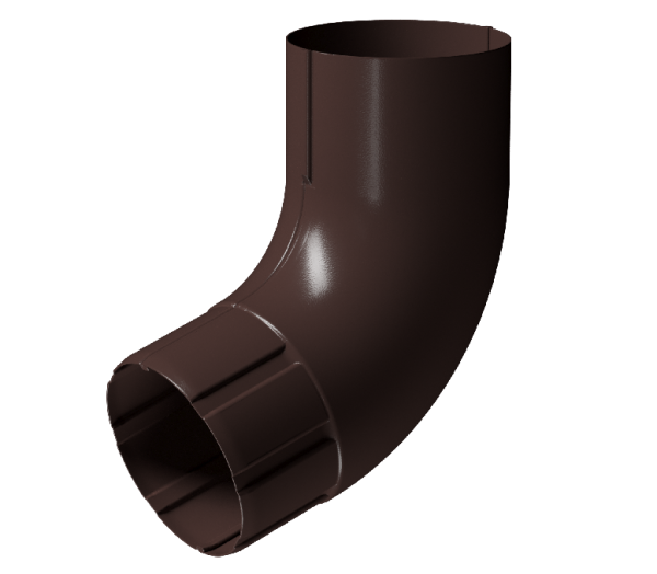 Колено 72° D90 Döcke STAL PREMIUM Шоколад, (RAL 8019) купить в Туране