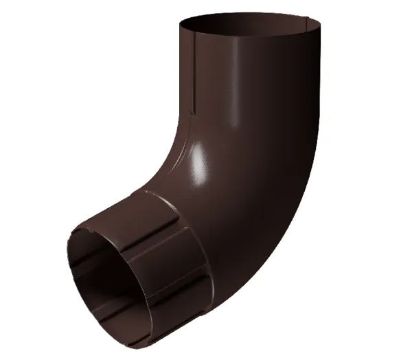 Колено 72° D90 Döcke STAL PREMIUM Шоколад, (RAL 8019) купить в Туране