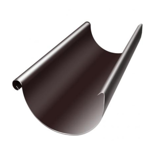 Водосток Grand Line 150x100 – Желоб 3м RAL 8017 купить в Туране
