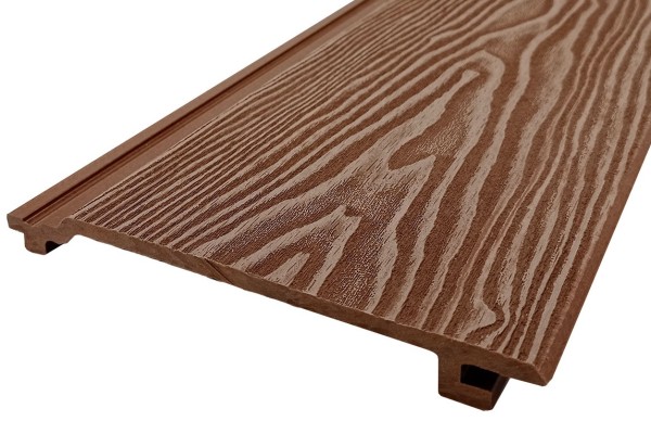 Сайдинг Darvolex 185x19x3000мм, 3D тиснение Коричневый купить в Туране