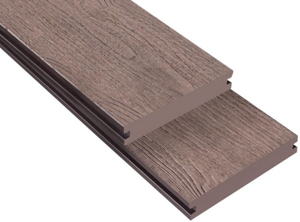 Террасная доска ДПК Outdoor 3D полнотелая NEVADA/CALIFORNIA BROWN коричневая микс купить в Туране