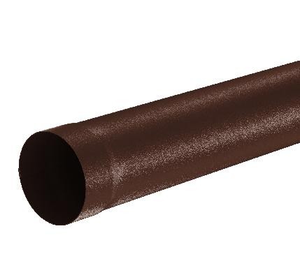 Водосток Aquasistem, Система 150/100 - Труба водосточная 3.00м RAL 8017 Коричневый matt купить в Туране