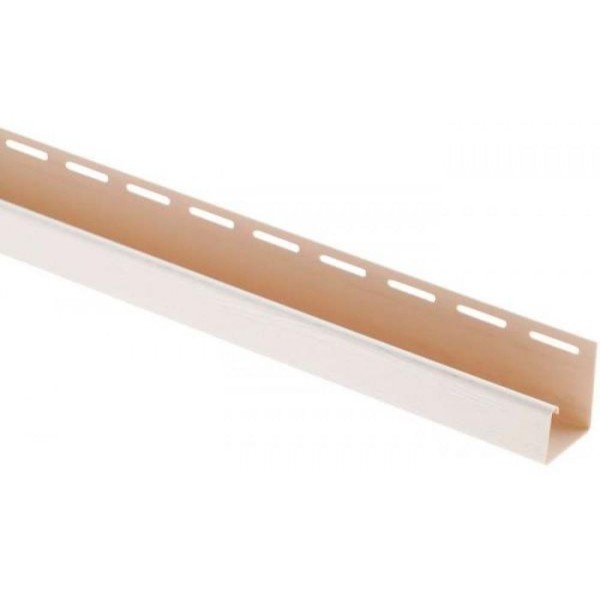 J-профиль Люкс Крашенный, T-15, ВН, Белый купить в Туране