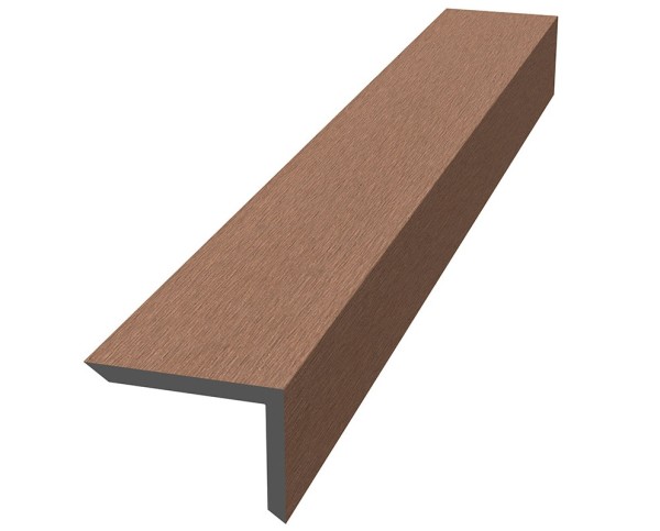 Уголок ДПК для террасной доски NauticPrime, 60x40x2900мм Кедр купить в Туране