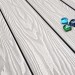 Террасная доска из ДПК Terrapol Смарт 3D Пустотелая с пазом Дуб беленый купить в Туране