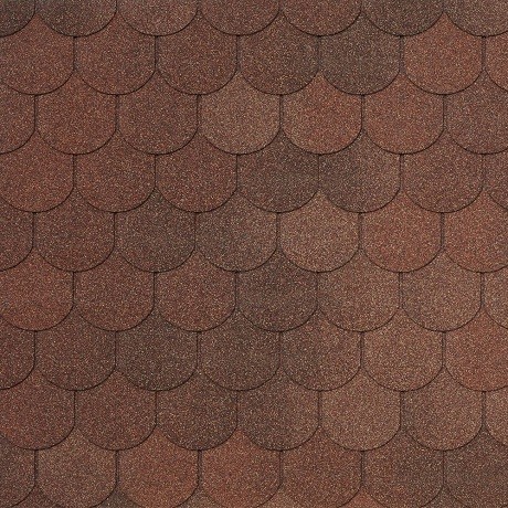 Гибкая черепица Tegola ASSISI terracotta 420 купить в Туране