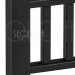Комплект крышка/юбка для столба SEQUOIA BLACK купить в Туране