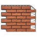 Фасадная панель FineBer, Кирпич Баварский, Терракотовый купить в Туране