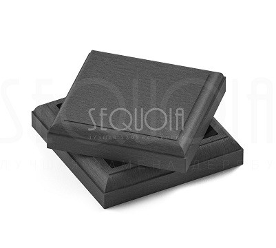 Комплект крышка/юбка для столба SEQUOIA GRAY купить в Туране