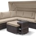Диван-Трансформер AFINA плетеный из иск. ротанга AFM-320B Brown купить в Туране