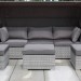 Диван-Трансформер AFINA плетеный из иск. ротанга AFM-320G Grey купить в Туране