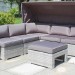 Диван-Трансформер AFINA плетеный из иск. ротанга AFM-320G Grey купить в Туране