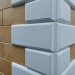 Угол Наружный к Фасадным Термопанелям Доломит Дагестанский Камень 400 мм Белый купить в Туране