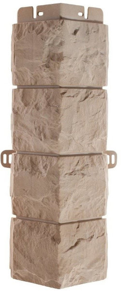 Фасадная панель Наружный угол фагот (талдомский), 0,45 х 0,13м (н) купить в Туране