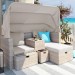 Комплект мебели AFINA плетеной из иск. ротанга AFM-330 Beige купить в Туране