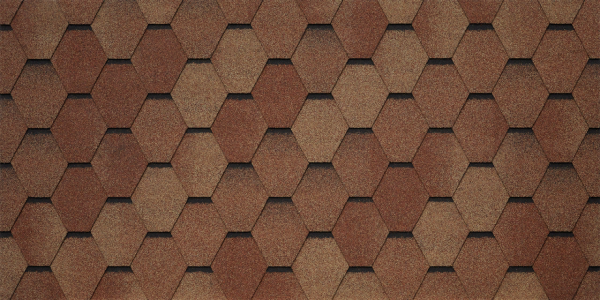 Гибкая черепица Tegola UNICA VENETO TERRACOTTA 206 купить в Туране