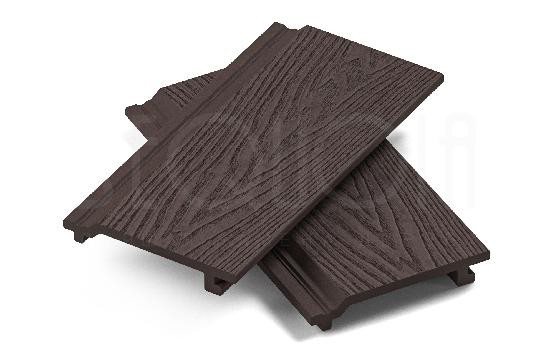 Доска фасадная ДПК 3D SEQUOIA Evolution WOOD BROWN купить в Туране