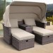 Комплект мебели AFINA плетеной из иск. ротанга AFM-330B Brown купить в Туране