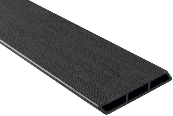 Доска Ромбус 3D ДПК Outdoor STORM BLACK черная купить в Туране