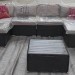 Диван-Трансформер AFINA модульный плетеный из иск. ротанга YR822D Brown/Beige купить в Туране