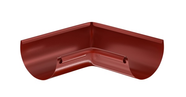 Водосток Aquasistem, система 125x90 - Угол желоба, внутренний 90° RR 29 Бургундский купить в Туране