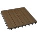 Садовый паркет дпк CM Garden Modern, 300х300 мм, PATINA BROWN (Патина коричневый) купить в Туране