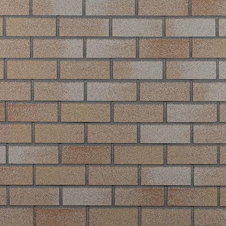 Фасадная плитка битумная, Технониколь HAUBERK кирпич Каталонский купить в Туране