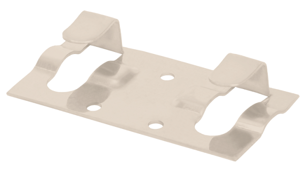 Кляймер стартовый Grinder для монтажа наличника белый купить в Туране