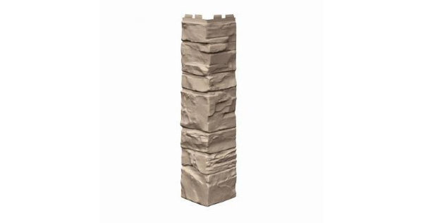Угол наружный VOX Solid Stone Lazio камень светлая глина купить в Туране