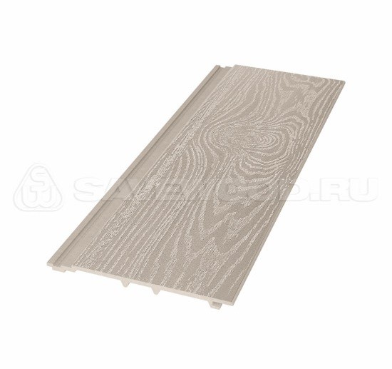 Сайдинг из дпк savewood sw-cedrus тангенциальный распил бежевый купить в Туране