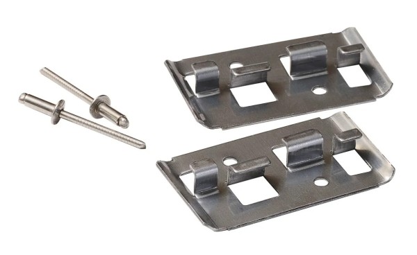 Кляймер Профи с заклёпкой по металлу (нержавейка) купить в Туране