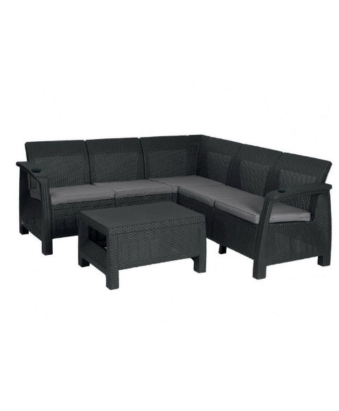 Угловой диван  Yalta Corner Set (столик в комплект не входит) купить в Туране