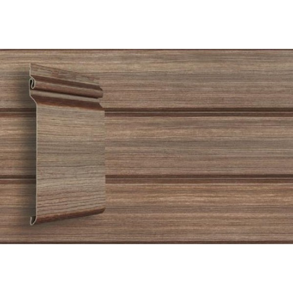 Виниловый сайдинг Grand Line Natural-Брус Tundra - Кедр купить в Туране
