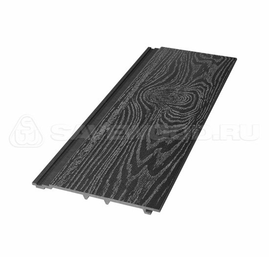 Сайдинг из дпк savewood sw-cedrus тангенциальный распил черный купить в Туране