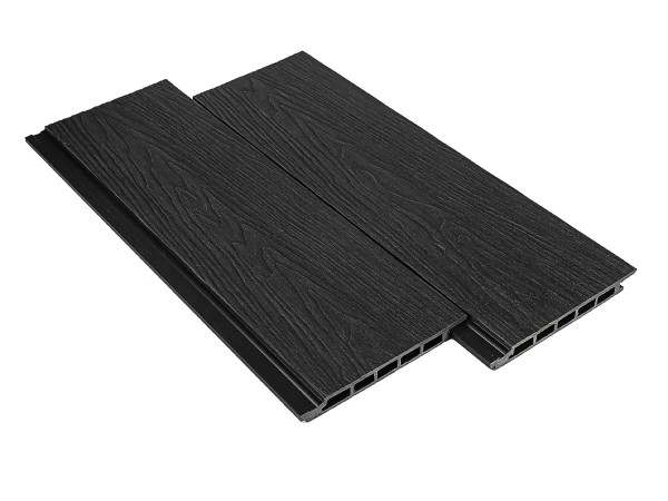 Фасадная панель из ДПК Deckart Vista 3D с текстурой дерева Графит купить в Туране