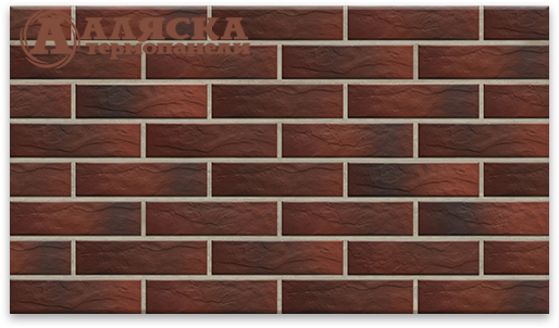 Фасадные Термопанели Аляска Cherry Rustic купить в Туране