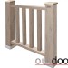 Ограждение из ДПК Outdoor Классик 3D STORM серый микс купить в Туране